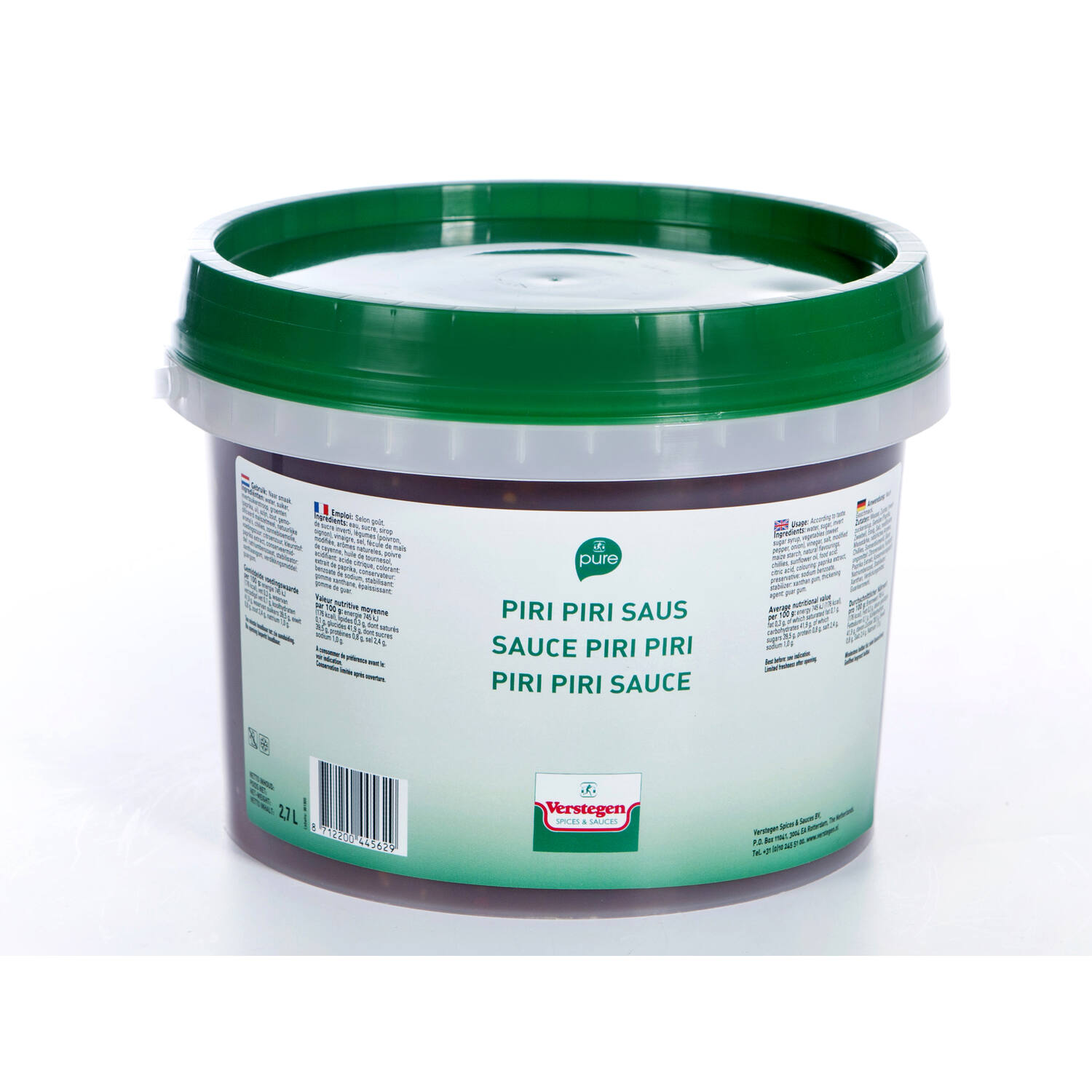 PIRI PIRI SAUS  2.7ltr